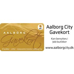 Aalborg City Gavekort 1.000 kr.